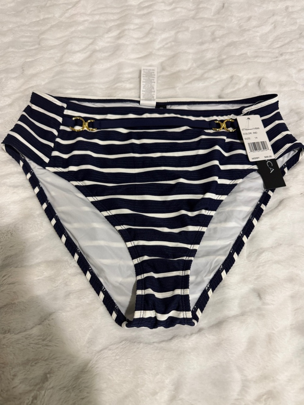 La Blanca Tummy Control Women’s Swimsuit Bottom Size 14.